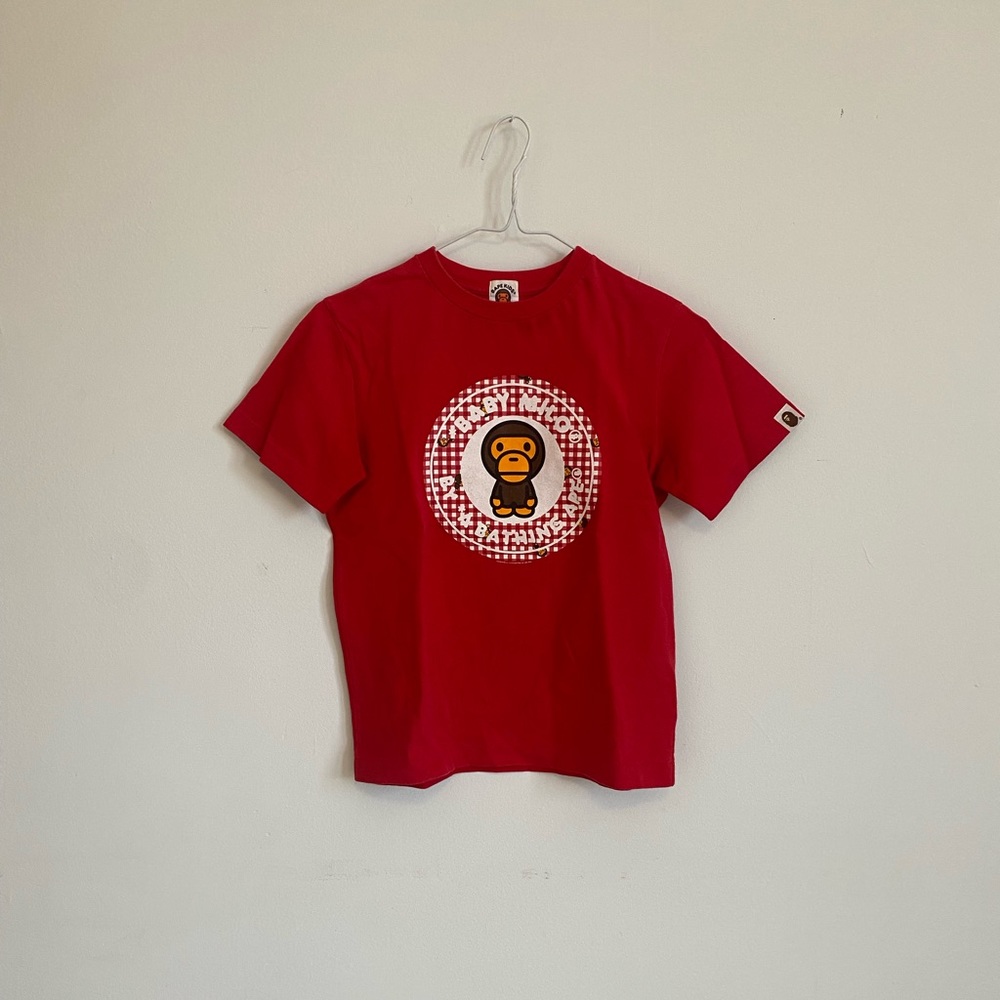 BRAND NEW BAPE RED TEE 🤍